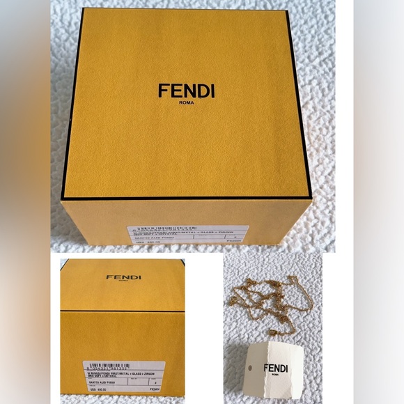 FENDI Nano Fendi First Nappa leather Charm Bag - Picture 15 of 16